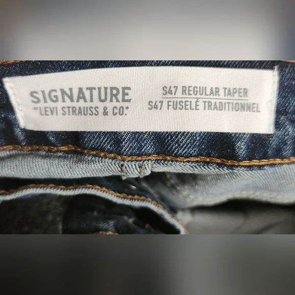 Levi's 647 Women's Jeans Signature Regular Taper - Picture 10 of 12